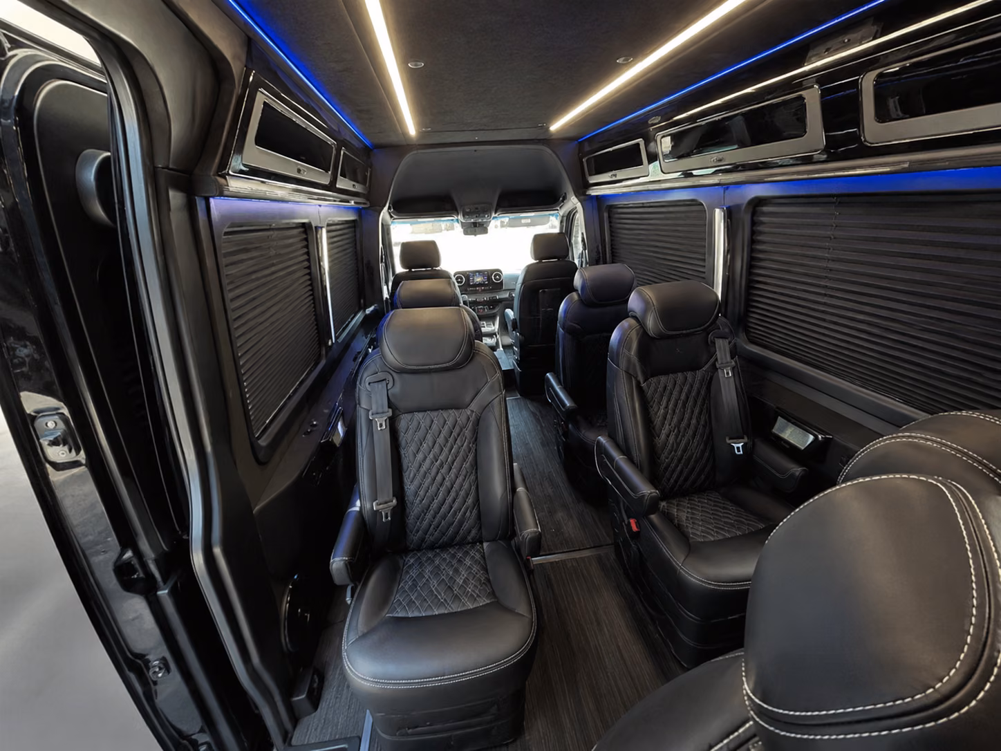 durham concert transportation onboard seating
