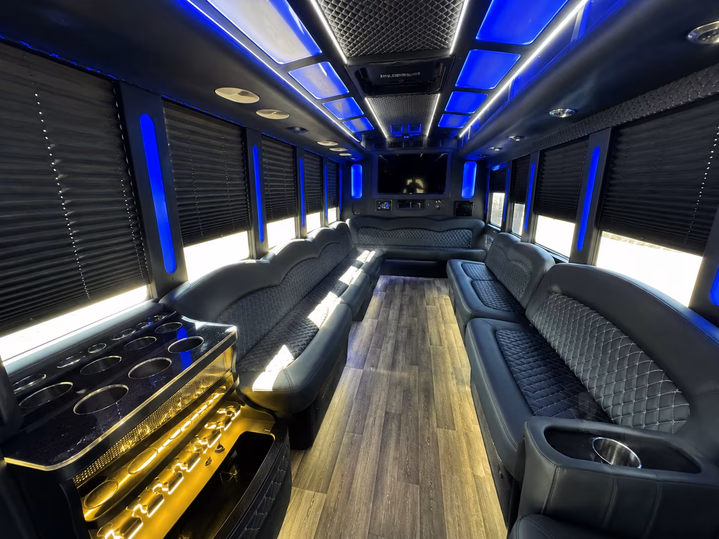 durham corporate party bus rental