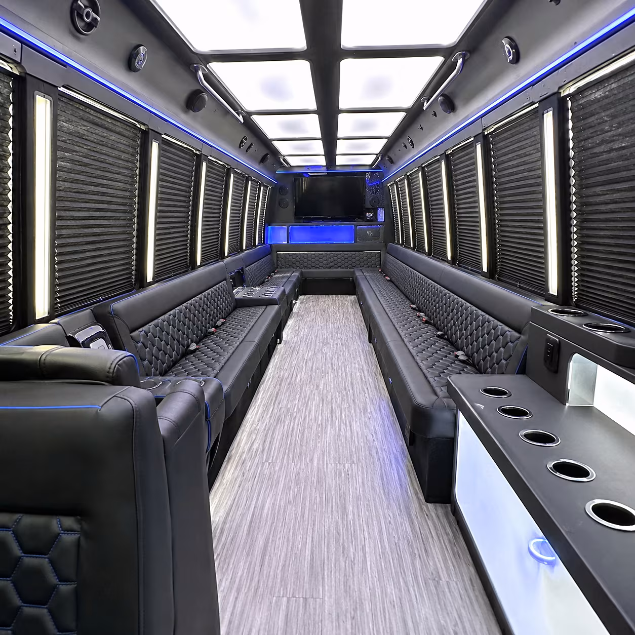 durham night out party bus rental