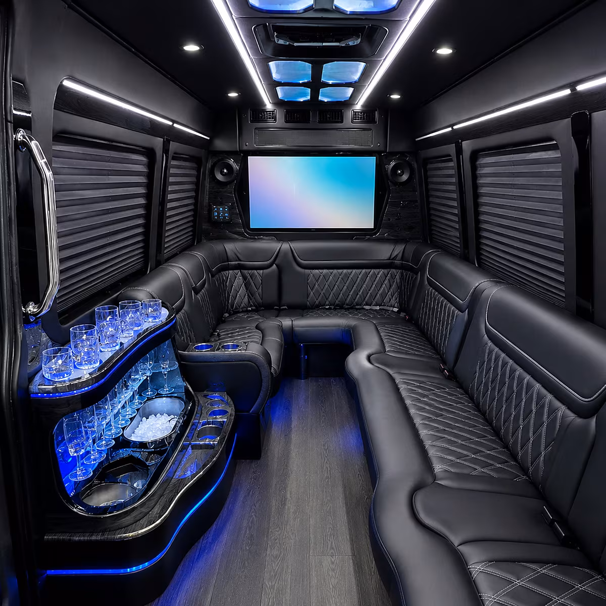 durham party bus rentals inside
