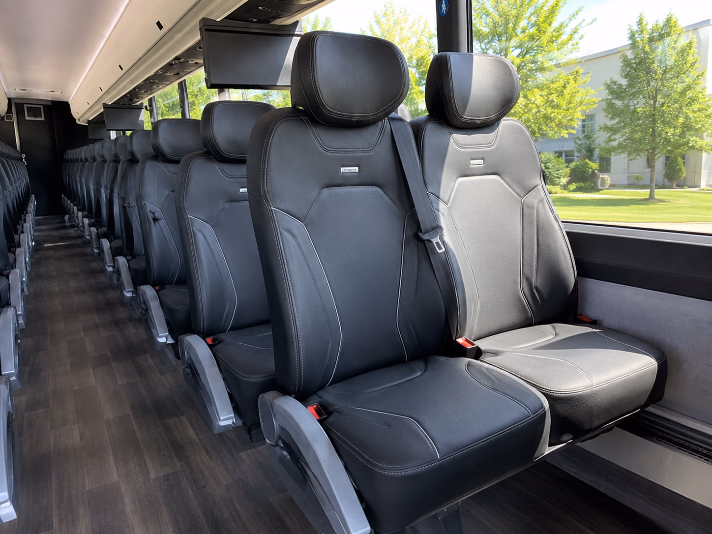 durham sporting event transportation onboard seating