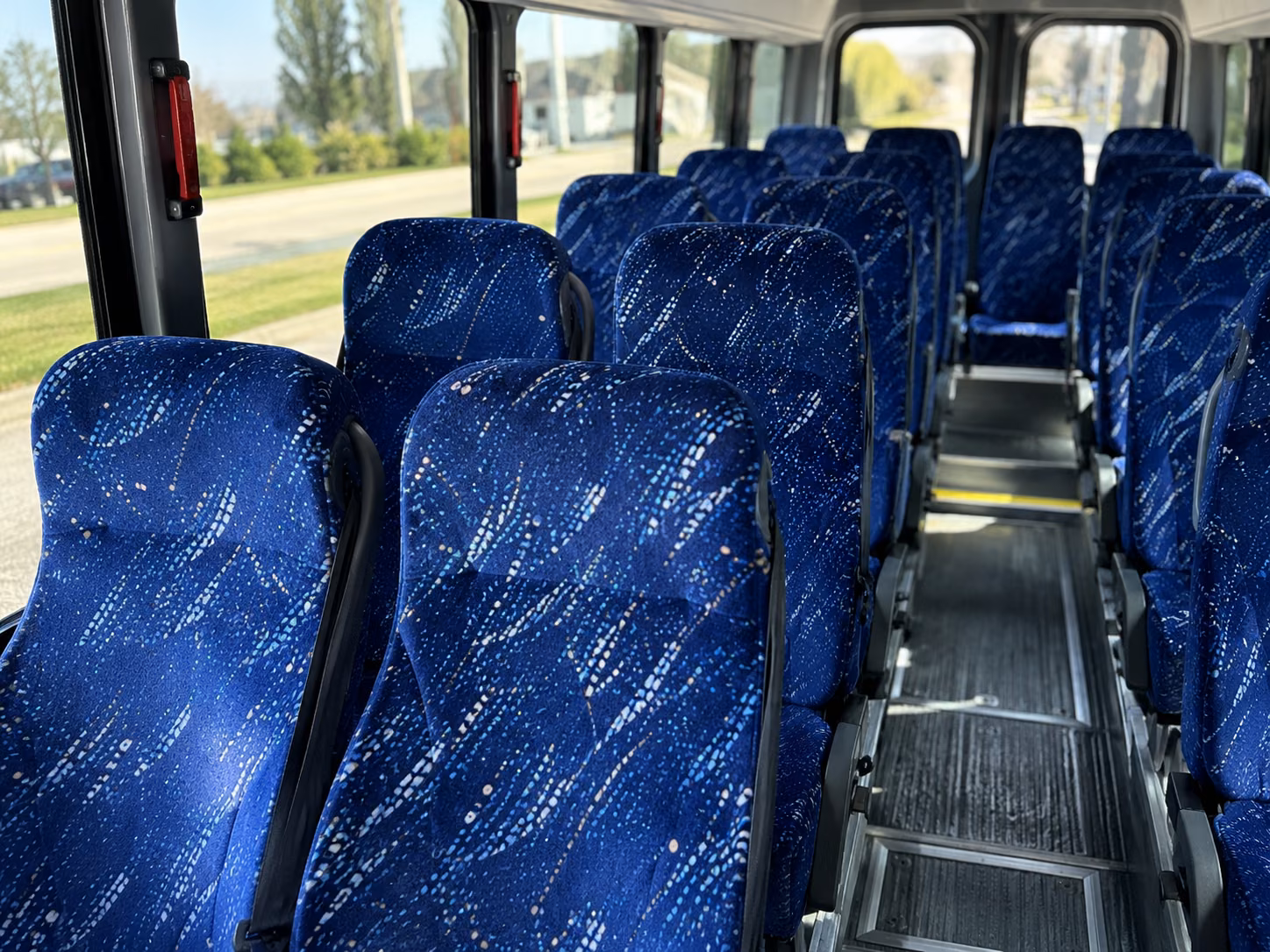 durham wedding transportation onboard seating