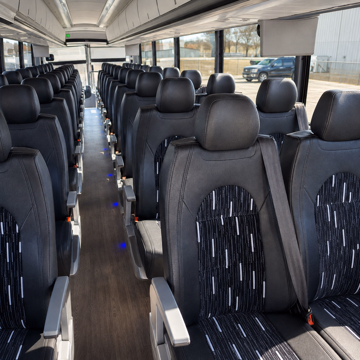 how the type of bus changes the price in durham north carolina