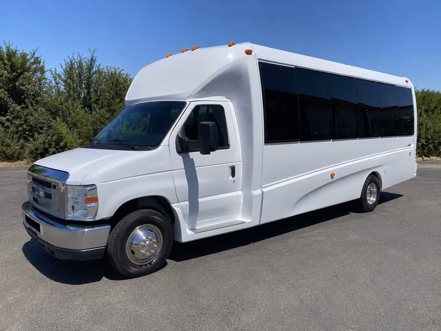 use a party bus for the ride to red hat walnut creek or koka booth